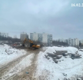 Ход строительства дома 1 в ЖК Динамика -