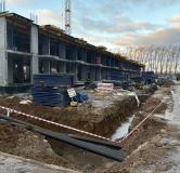 Ход строительства дома 2 (ГП-9) в ЖК Зеленые аллеи -