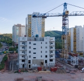 Ход строительства дома 12.1 в ЖК Курчатова -