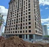 Ход строительства дома 4 в ЖК Покровский -
