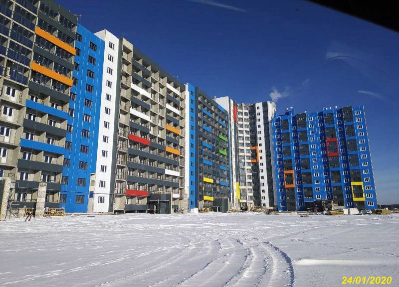 Дом 72, секция 1-4 в ЖК Радужные дворы - фото 1