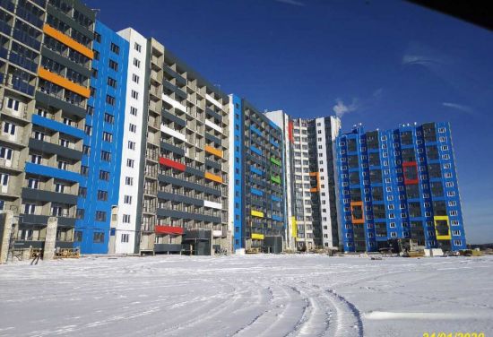 Дом 72, секция 1-4 в ЖК Радужные дворы