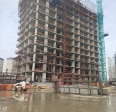 Ход строительства дома 1 в ЖК Расцветай на Кропоткина -