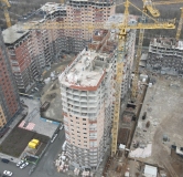 Ход строительства дома Литер 17 в ЖК Вересаево -
