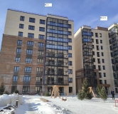 Ход строительства дома 1 в ЖК SUNCITY -