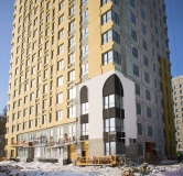 Ход строительства дома 1 в ЖК Разум в Академическом -