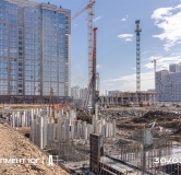 Ход строительства дома 19.5, 3 очередь в ЖК А Плюс -