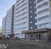 Ход строительства дома 1 в ЖК Экопарк Лесная гавань -