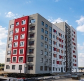 Ход строительства дома 2.5 в ЖК Кантри -