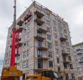 Ход строительства дома Корпус 3, 1 этап в ЖК Соседи -