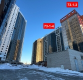 Ход строительства дома 73-1-4 в ЖК Компас -