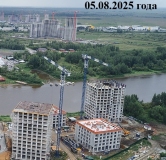 Ход строительства дома № 52 ГП 2.2 в ЖК Кедровый берег -