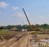 Ход строительства дома 16 в ЖК Форсо -