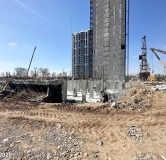 Ход строительства дома 309а, корпус 1 (секция 4, 4 этап) в ЖК Мир -