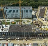 Ход строительства дома 2 в ЖК Базилик -