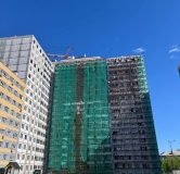 Ход строительства дома № 3Б в ЖК Подкова на Гагарина -