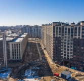 Ход строительства дома 6, корпус 12 в ЖК Юнтолово -