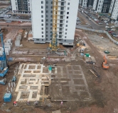 Ход строительства дома 7, строение 1 в ЖК КБС Берег -