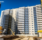 Ход строительства дома 4, 3 этап в ЖК Медовый -