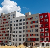 Ход строительства дома 2.1 в ЖК Кантри -