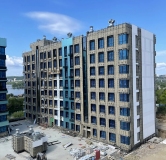 Ход строительства дома 133 в ЖК Риверанг (Riverang) -