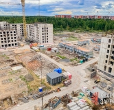 Ход строительства дома 1 Этап, Корпус А в ЖК Квартал Заречье -