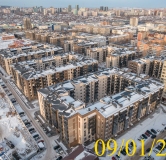 Ход строительства дома № 3 корпус 1 в ЖК Новоостровский -