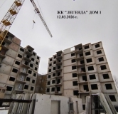 Ход строительства дома 119 в ЖК Легенда -