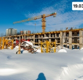 Ход строительства дома 10 в ЖК Ежевика -