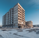 Ход строительства дома 4 (ГП-1) в ЖК Эпитеты -