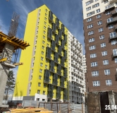 Ход строительства дома 2 в ЖК Друзья -
