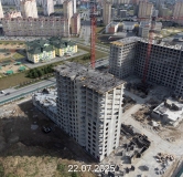 Ход строительства дома № 2, ГП-72.212 в ЖК Прео -