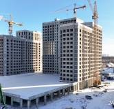 Ход строительства дома № 10 (ГП-2) в ЖК Окинава -