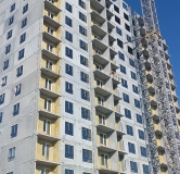 Ход строительства дома 1 в ЖК Новый Бронный -