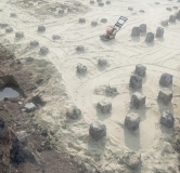 Ход строительства дома 1 в ЖК Простор -