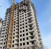Ход строительства дома 7.5 в ЖК Паруса -
