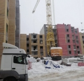 Ход строительства дома 17 в ЖК Радужный-2 -