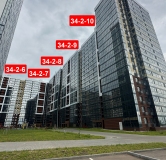 Ход строительства дома 34-2-8 в ЖК Новое Побережье -