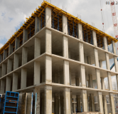 Ход строительства дома Позиция 1,2 в ЖК Октябрьский квартал -