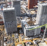 Ход строительства дома 1, 2, 3, 4 в ЖК Сибирская Калина -