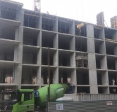 Ход строительства дома 1 в ЖК Дом на Разина -