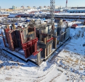 Ход строительства дома 1 в ЖК Зилант Премьер -