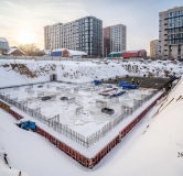 Ход строительства дома 4 в ЖК Голландия -