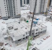 Ход строительства дома 7, строение 2 в ЖК КБС Берег -