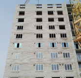 Ход строительства дома 1 в ЖК Мега-6 -