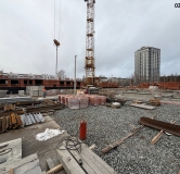 Ход строительства дома 4б в ЖК Причал -