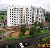 Ход строительства дома 3 в ЖК Белый Хутор -