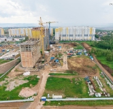 Ход строительства дома 4 в ЖК Аллея Парк -