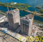 Ход строительства дома № 5.2 в ЖК Новоостровский -
