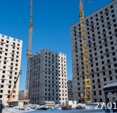 Ход строительства дома 21А в ЖК Арбери -